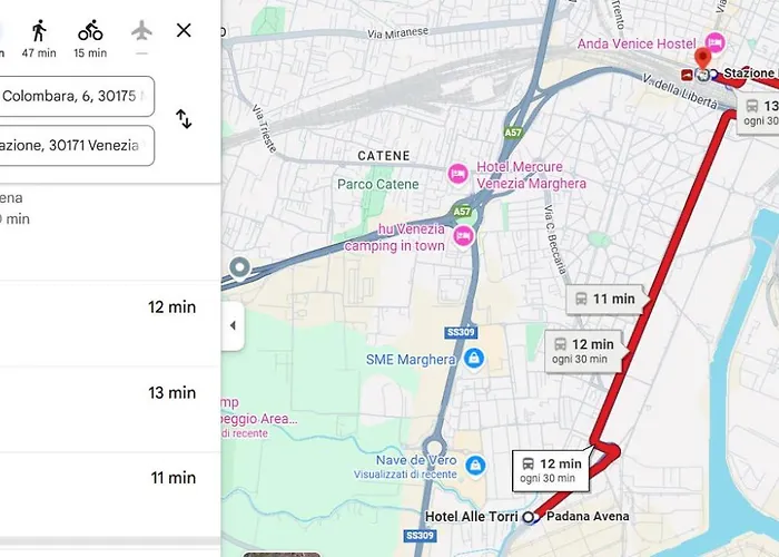 Alle Torri Маргера